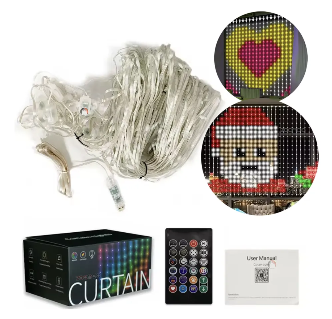 Cortina de Luces led inteligentes