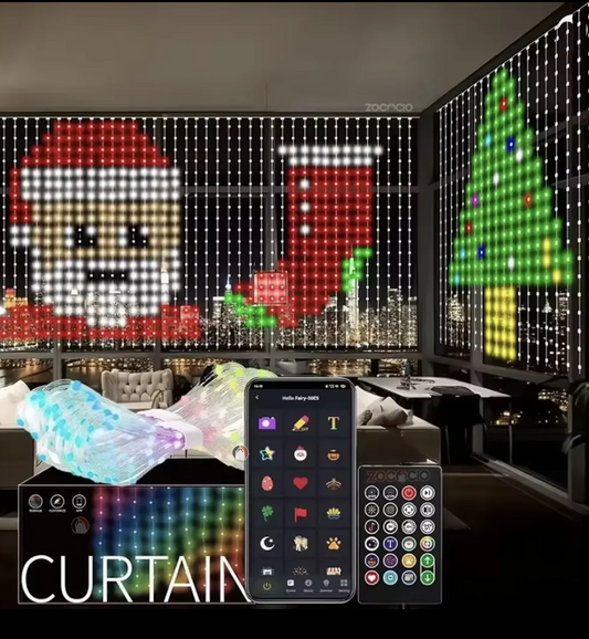 Cortina de Luces led inteligentes